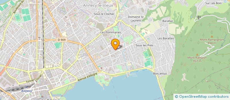 localisation de l'entreprise 529 844 656   ANNECY