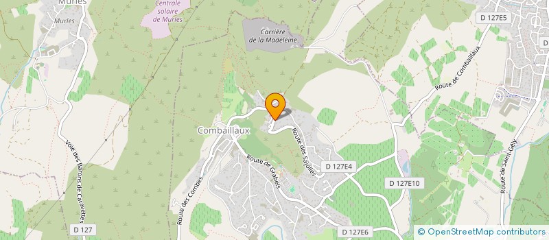 localisation de l'entreprise 529 844 904   COMBAILLAUX