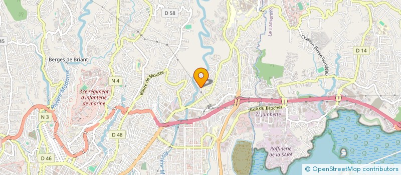 localisation de l'entreprise 529 852 709   POINTE-A-PITRE