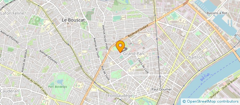 localisation de l'entreprise 529 857 724 à BORDEAUX