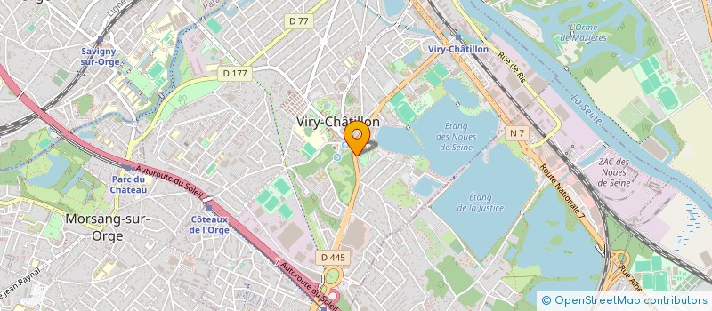localisation de l'entreprise 529 858 938 à VIRY-CHATILLON