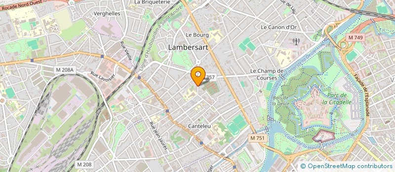 localisation de l'entreprise 529 874 539   DOUCHY-MONTCORBON