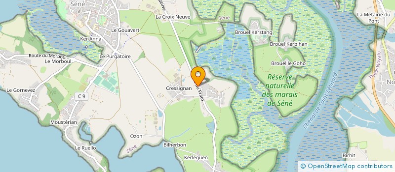 localisation de l'entreprise 529 880 643  à PLOUHARNEL