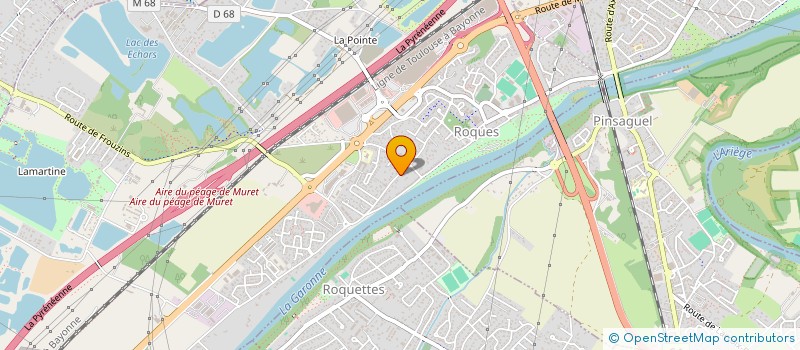 localisation de l'entreprise 529 884 876   LACROIX-FALGARDE