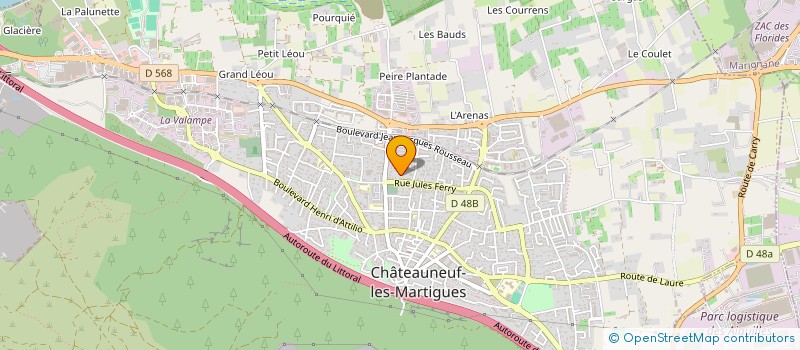 localisation de l'entreprise 529 908 253   CHATEAUNEUF-LES-MARTIGUES