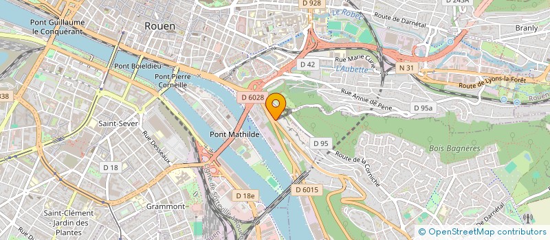 localisation de l'entreprise 529 909 533 à SOTTEVILLE-LES-ROUEN