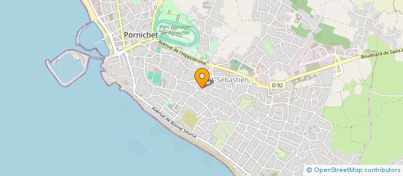 localisation de l'entreprise 529 923 203  à PORNICHET