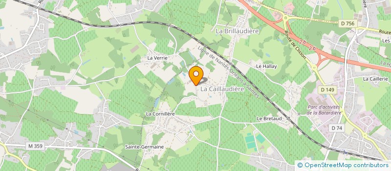 localisation de l'entreprise 529 929 044 à NANTES