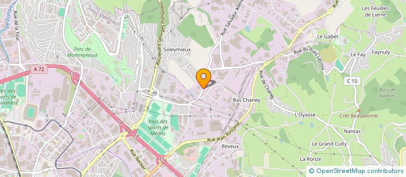 localisation de l'entreprise 529 976 292   LA TALAUDIERE