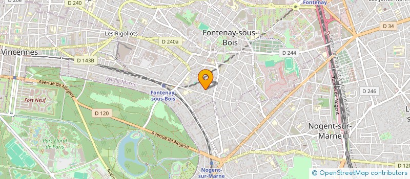 localisation de l'entreprise 529 979 866  à FONTENAY-SOUS-BOIS