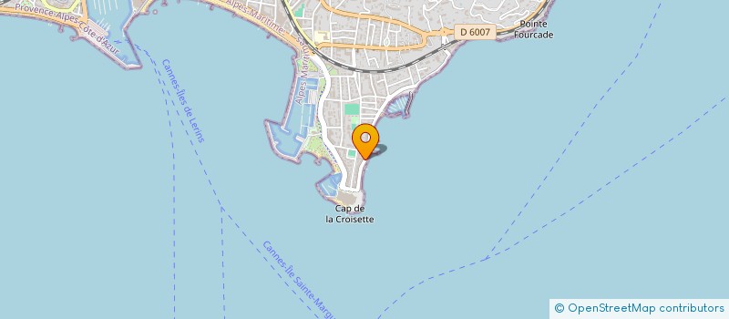 localisation de l'entreprise 53* à CANNES