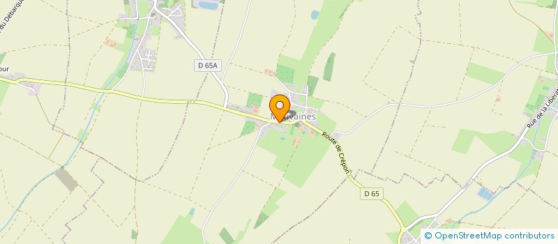 localisation de l'entreprise 53 PRONY  MEUVAINES