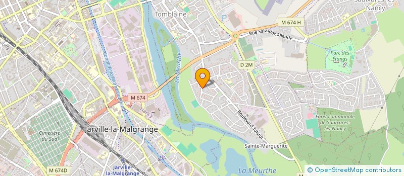 localisation de l'entreprise 530 005 297 à TOMBLAINE