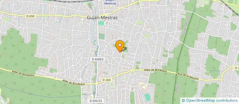 localisation de l'entreprise 530 030 428   GUJAN-MESTRAS