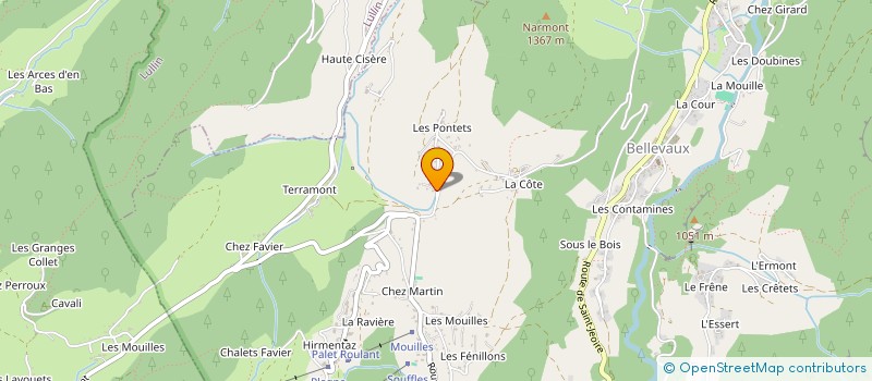 localisation de l'entreprise 530 045 970   BELLEVAUX