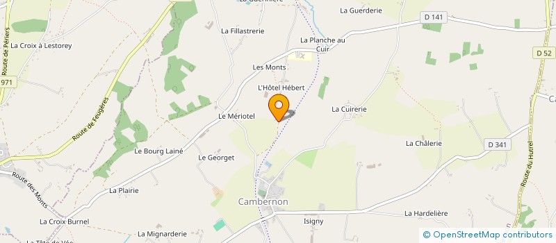 localisation de l'entreprise 530 074 814   SAINT-SAUVEUR-VILLAGES