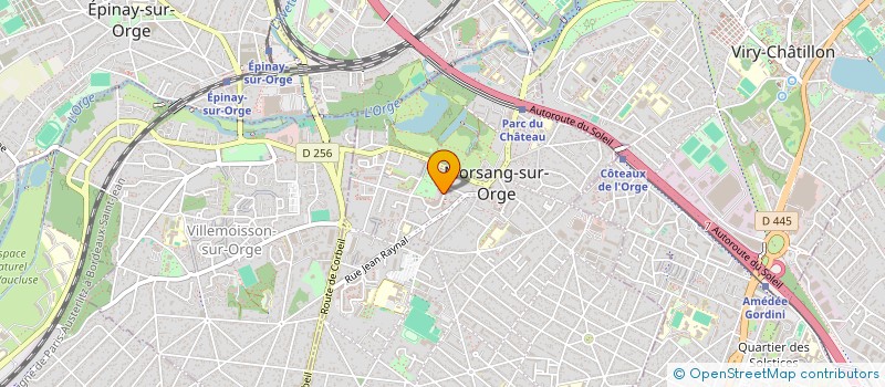 localisation de l'entreprise 530 076 843   CORBEIL-ESSONNES