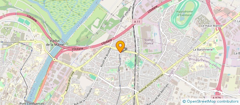 localisation de l'entreprise 530 099 316 à ANGERS
