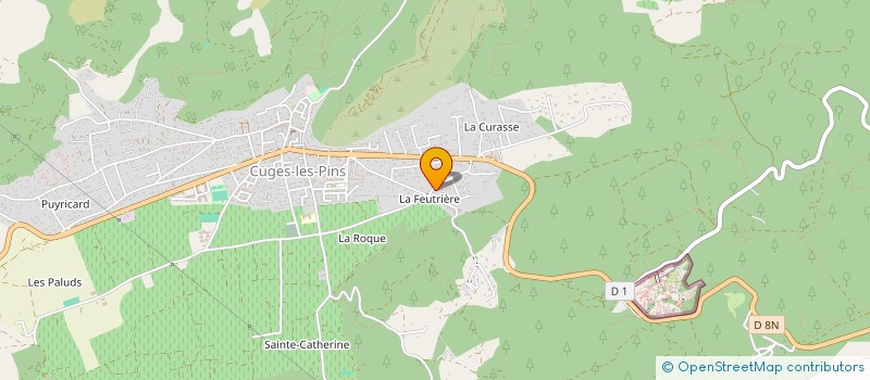 localisation de l'entreprise 530 103 688   CUGES-LES-PINS