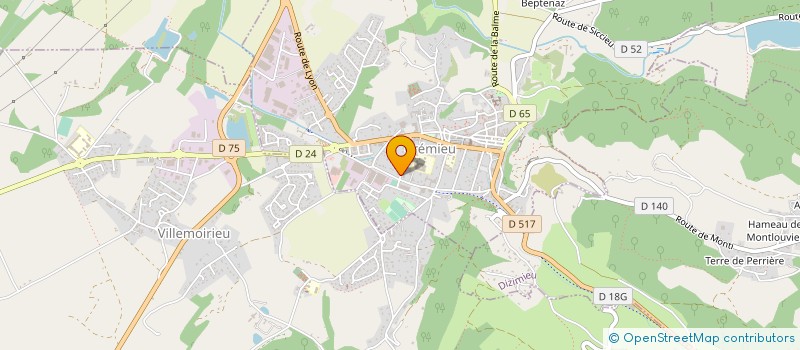 localisation de l'entreprise 530 114 115   CREMIEU