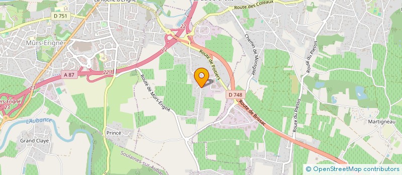 localisation de l'entreprise 530 127 117   SAINT-MELAINE-SUR-AUBANCE