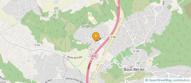 localisation de l'entreprise 530 132 554 à BOUC-BEL-AIR