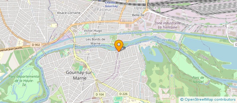 localisation de l'entreprise 530 149 764   PRESSINS