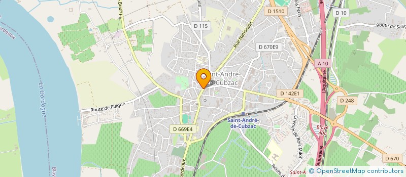 localisation de l'entreprise 530 150 218   SAINT-ANDRE-DE-CUBZAC