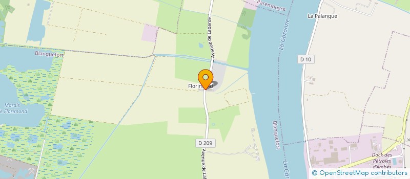 localisation de l'entreprise 530 156 603   BORDEAUX