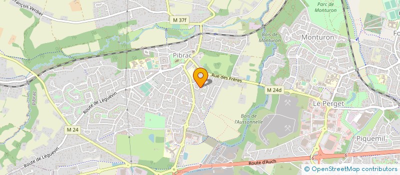 localisation de l'entreprise 530 162 486   PIBRAC