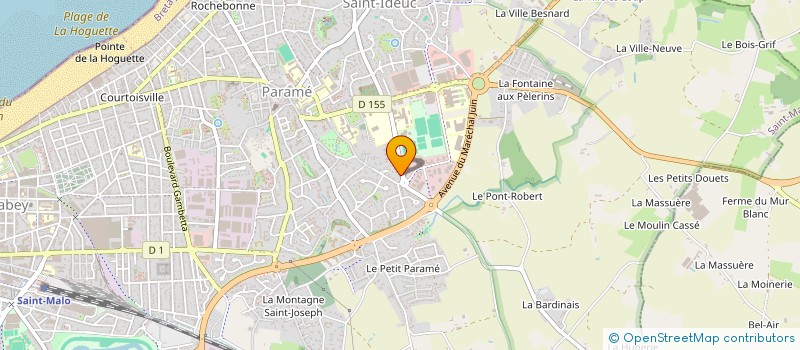 localisation de l'entreprise 530 166 487   SAINT-MALO