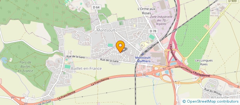 localisation de l'entreprise 530 170 992   BAILLET-EN-FRANCE