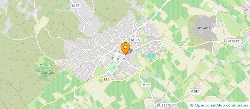 localisation de l'entreprise 530 172 592   PIGNAN