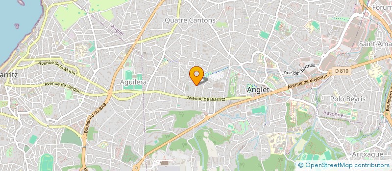 localisation de l'entreprise 530 173 715   ANGLET