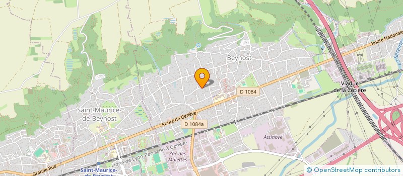 localisation de l'entreprise 530 184 340 à BEYNOST