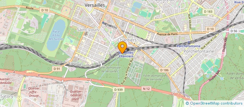 localisation de l'entreprise 530 215 284  à VERSAILLES