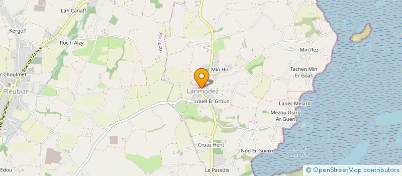 localisation de l'entreprise 530 233 683   ILE-DE-BATZ