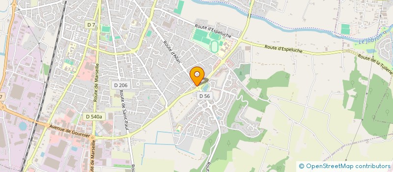 localisation de l'entreprise 530 243 781 à MONTELIMAR