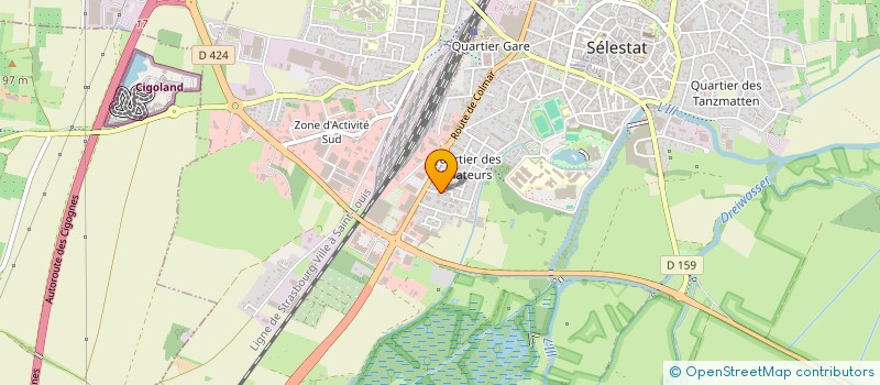 localisation de l'entreprise 530 281 724   CHATEL-CHEHERY