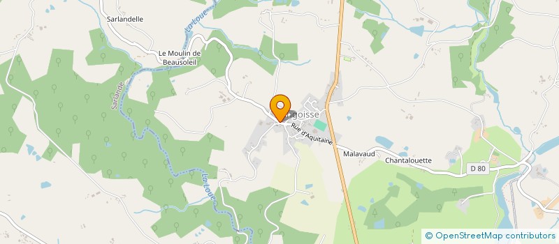 localisation de l'entreprise 530 300 243   TRELISSAC