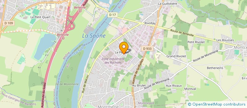 localisation de l'entreprise 530 312 826 à MONTMERLE-SUR-SAONE