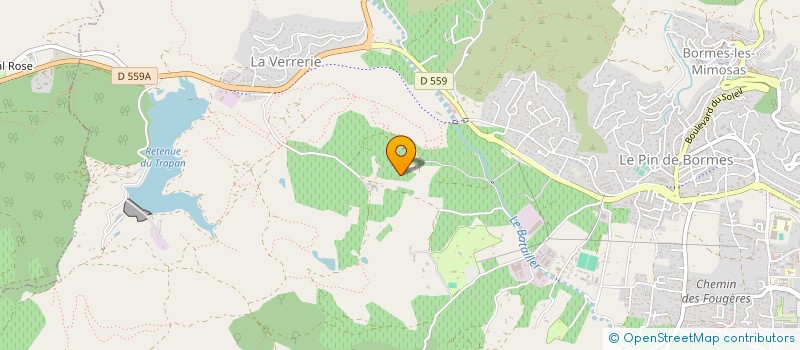 localisation de l'entreprise 530 325 224   BORMES-LES-MIMOSAS