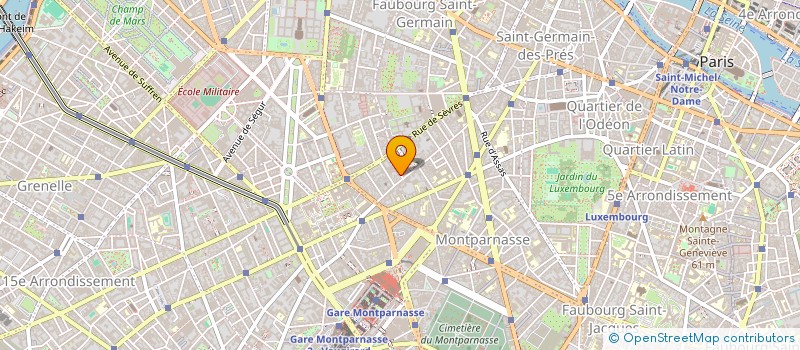 localisation de l'entreprise 530 333 731   PARIS