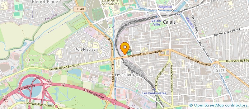 localisation de l'entreprise 530 344 126   CALAIS