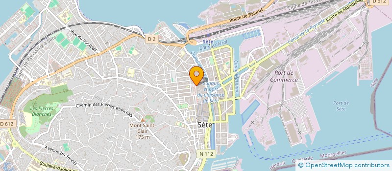 localisation de l'entreprise 530 354 646  à SETE