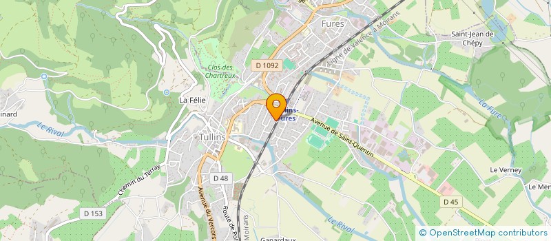 localisation de l'entreprise 530 362 482   TULLINS