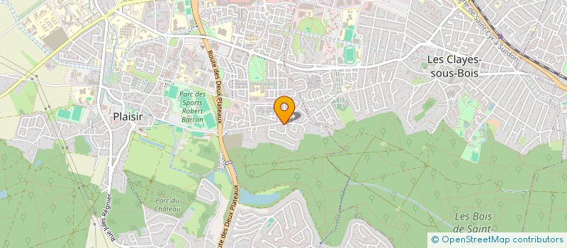 localisation de l'entreprise 530 369 370   LES CLAYES-SOUS-BOIS