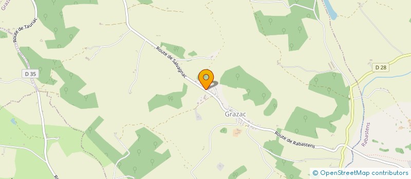 localisation de l'entreprise 530 389 188   GRAZAC