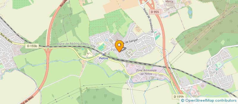 localisation de l'entreprise 530 395 961   METZ