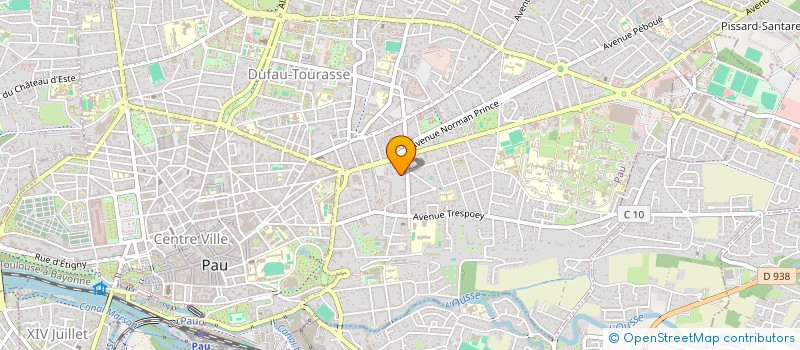 localisation de l'entreprise 530 438 720  à PAU